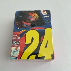 Nascar Trading Cards - Blue and Yellow